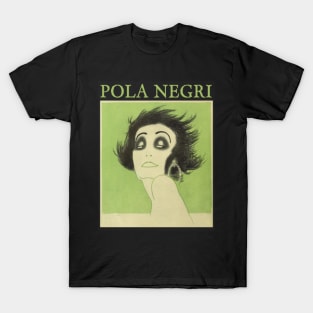 POLA NEGRI - Vamp caricature T-Shirt